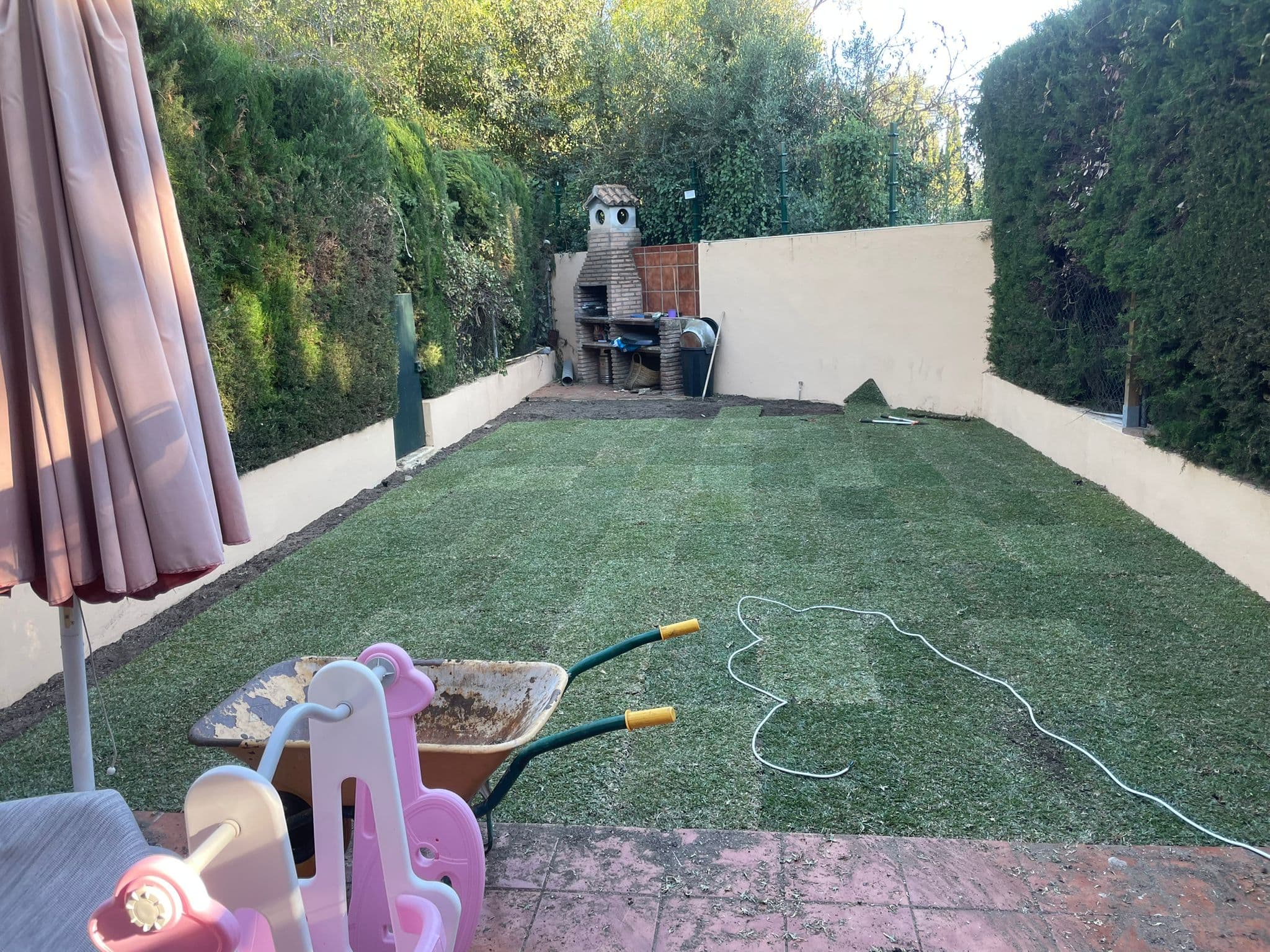 Nuestro trabajo en jardinería